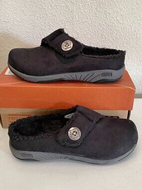 NEW Propet Rejuve Women's Comfort Slip On Shoes Slippers Morgan 6.5 Sherpa Lined